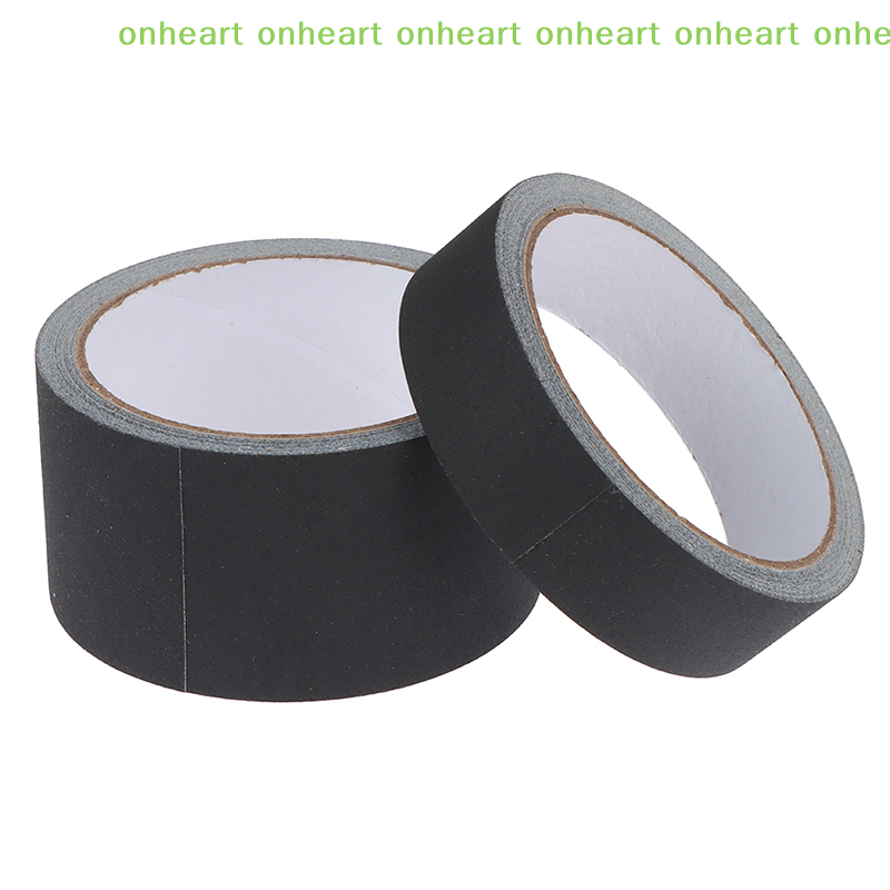 Woodworking Book - Schwarzes Gaffa-Tape, rückstandsfrei, nicht reflektierend, leicht