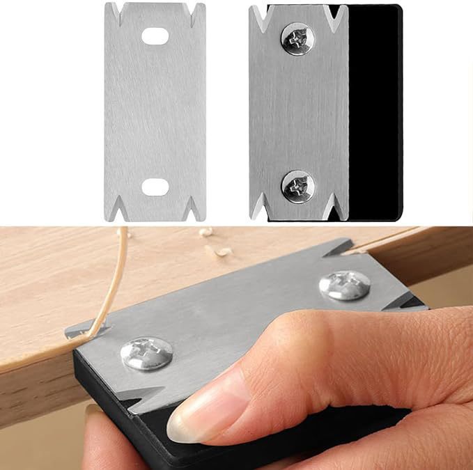 Woodworking Edge Corner Planer - Holzbearbeitungs-Kantenfräser, rechtwinkliger Holzbearbeitungs-Hobel, Kantenband-Schaber, Fasen- und