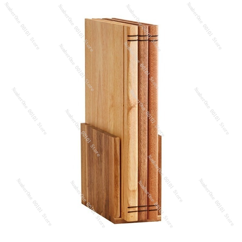 Woodworking Jobs - Elegantes Schneidebrett-Set aus Massivholz in Buchform,