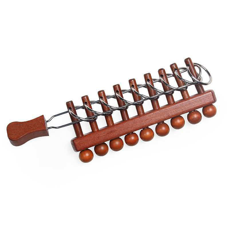 Woodworking Kids Toys - Klassisches chinesisches Puzzle mit neun verbundenen