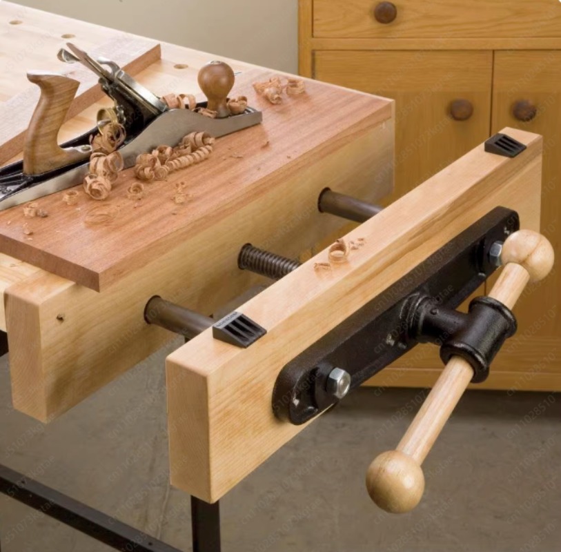 Woodworking Quick Release Vise - 9-Zoll-Holzbearbeitungsschraubstock – Robuste Tischklemme mit Schnellverschluss