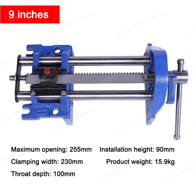 Woodworking Quick Release Vise - 9 Zoll Tischschraubstock aus Kohlenstoffstahl für