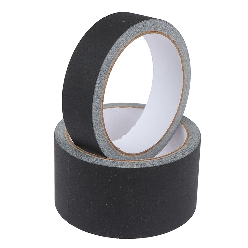 Woodworking Book - Schwarzes Gaffa-Tape Rückstandsfrei Nicht Reflektierend Leicht