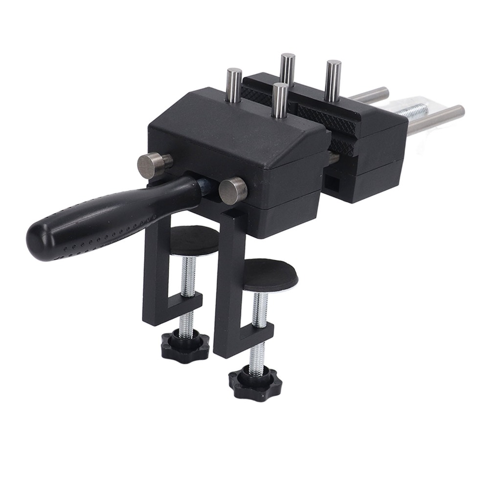 Woodworking Quick Release Vise - 85mm Spannweite Werkbank-Schraubstock mit Schnellspannmechanismus, Mehrwinkelverstellung,