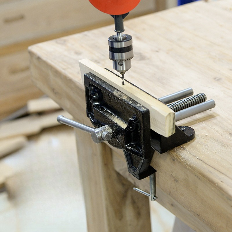 Woodworking Quick Release Vise - ​ Schnellverschluss-Schraubstock, schnell wirkender, klemmbarer Holzbearbeitungs-Schraubstock