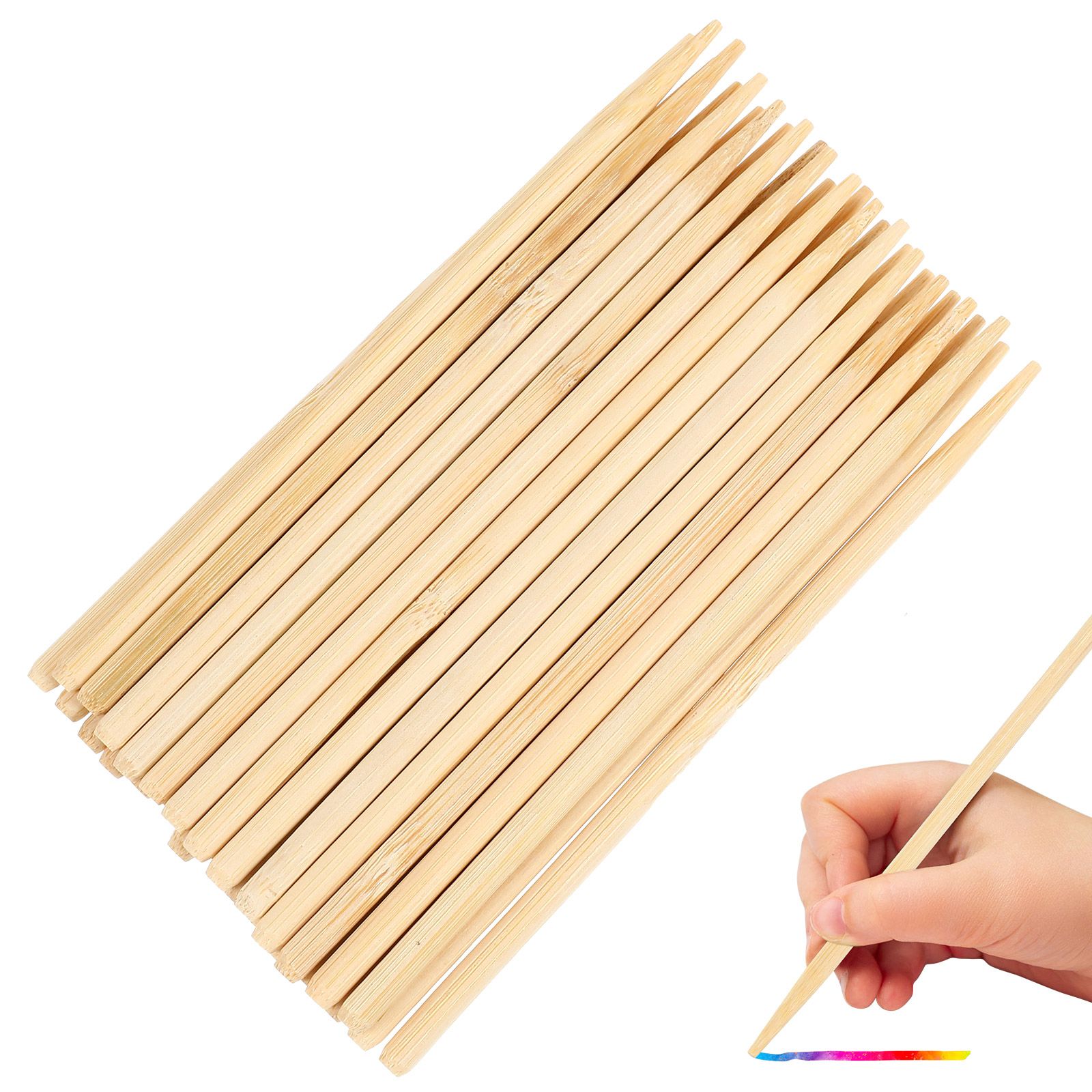 30 Stück Holz-Kratzmalerei-Bam – Woodworking Kids Toys Bewertung und Preis