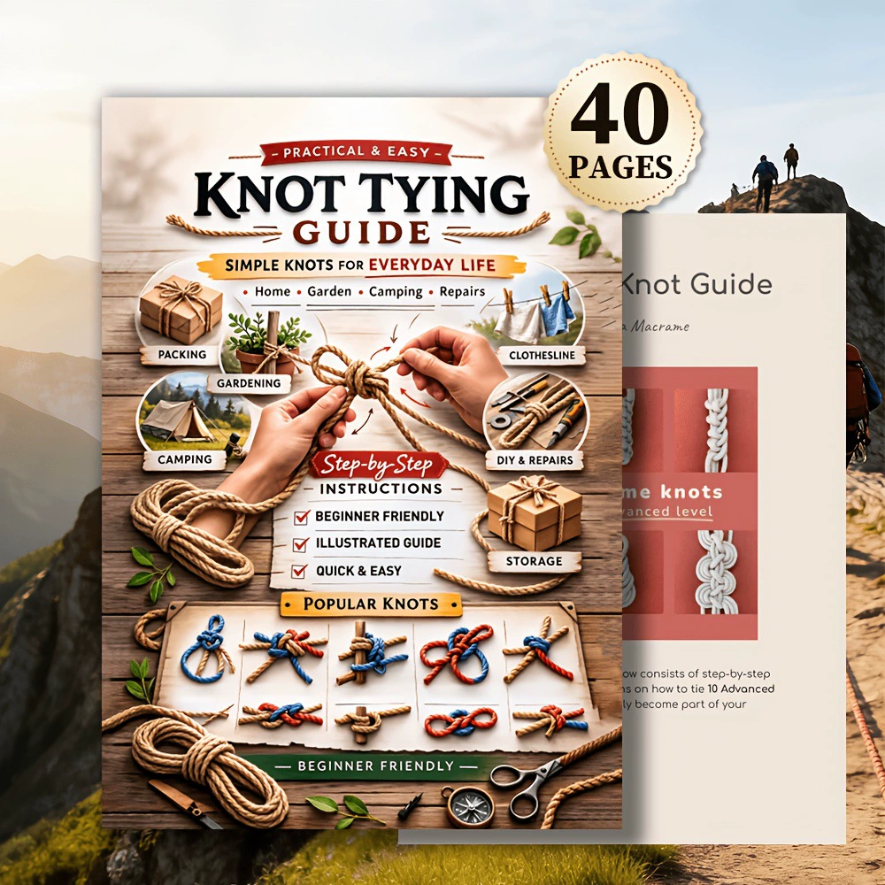 Leitfaden zum Knotenbinden: Ei – Woodworking Book Bewertung und Preis