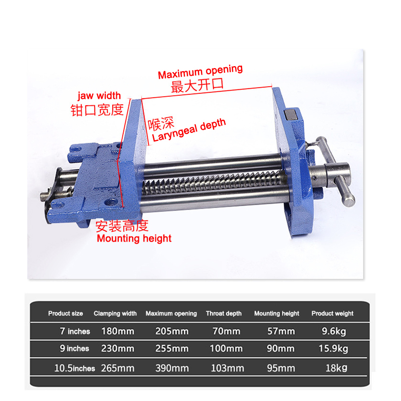 9 Zoll Kohlenstoffstahl Holzbe – Woodworking Quick Release Vise Bewertung und Preis
