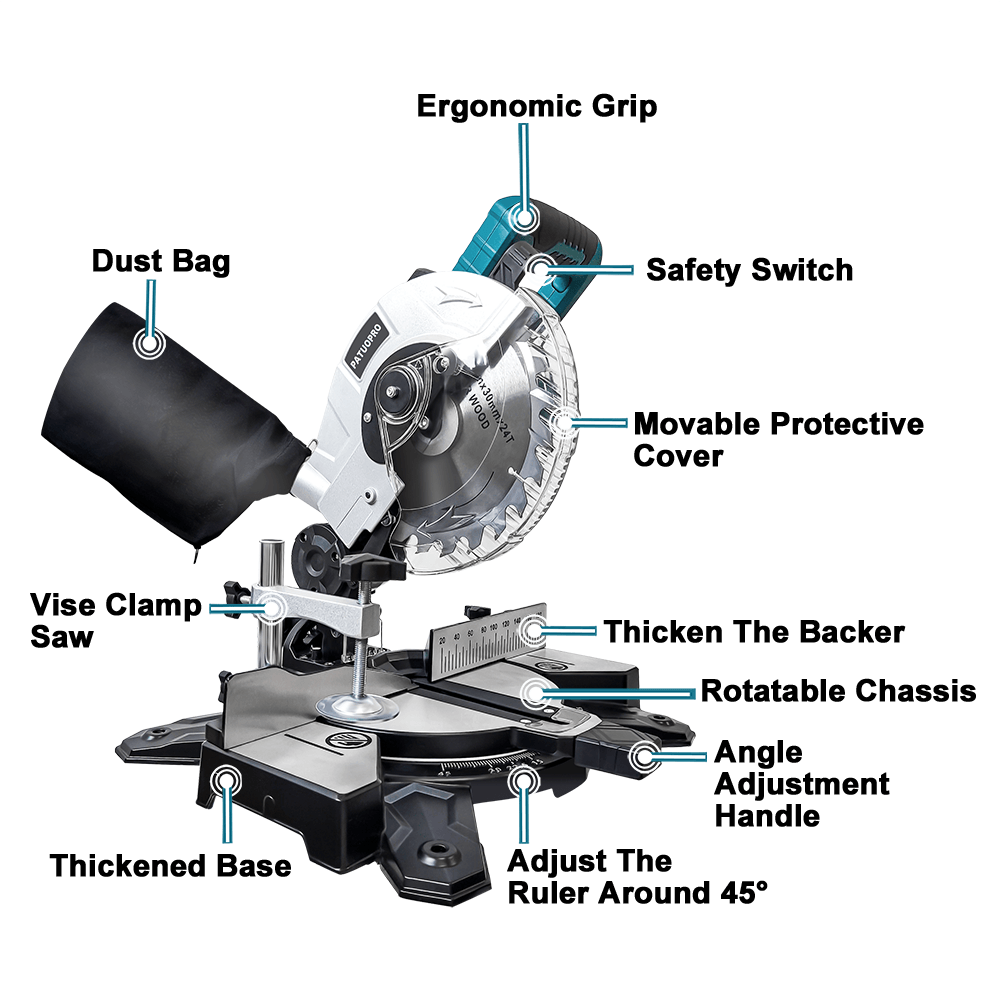 Bürstenlose Gehrungssäge, kabe – Woodworking Edge Corner Planer Bewertung und Preis