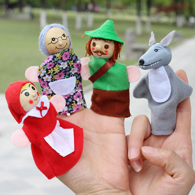 4 teile/los Kinder Fingerpuppe – Woodworking Kids Toys Bewertung und Preis