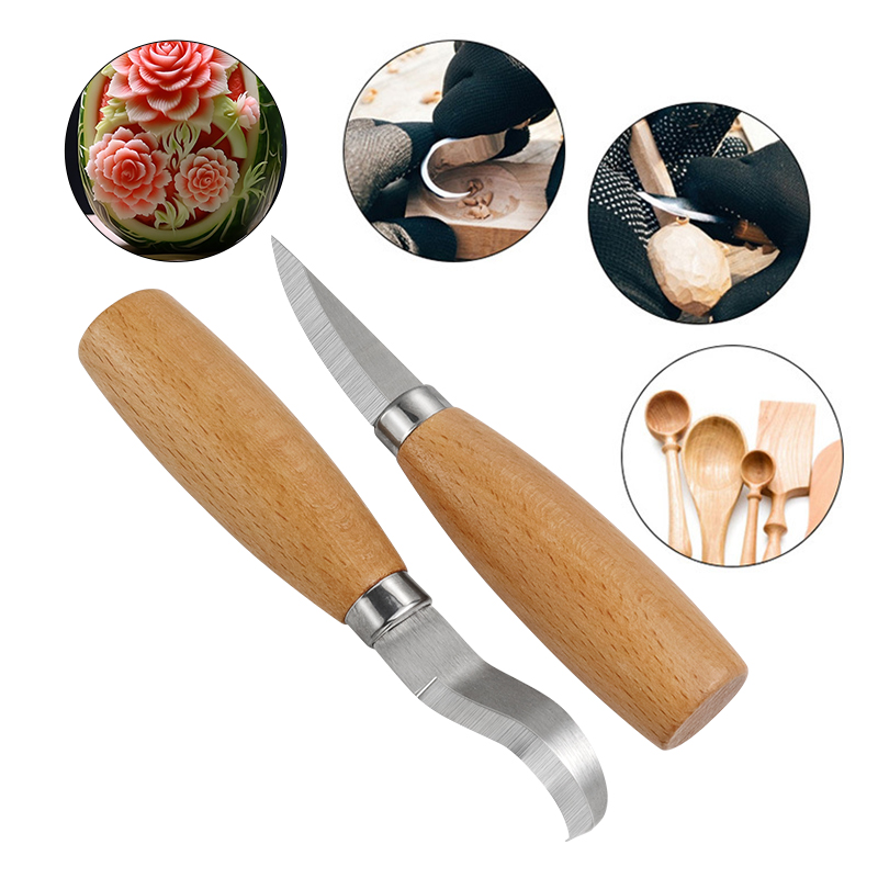 Edelstahl Eisen Carving Messer – Woodworking Jobs Bewertung und Preis