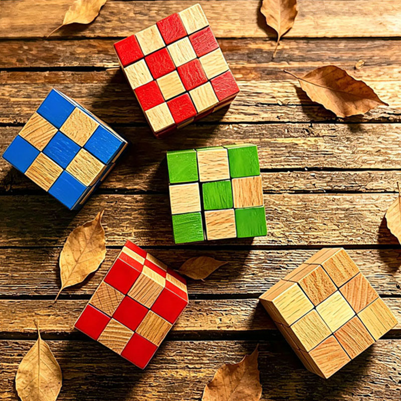 Quadratischer Schlangenwürfel  – Woodworking Kids Toys Bewertung und Preis