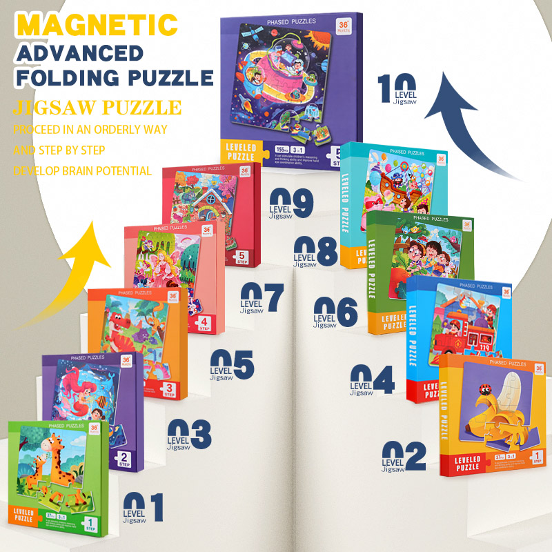 Magnetisches Holzpuzzle für Ki – Woodworking Kids Toys Bewertung und Preis