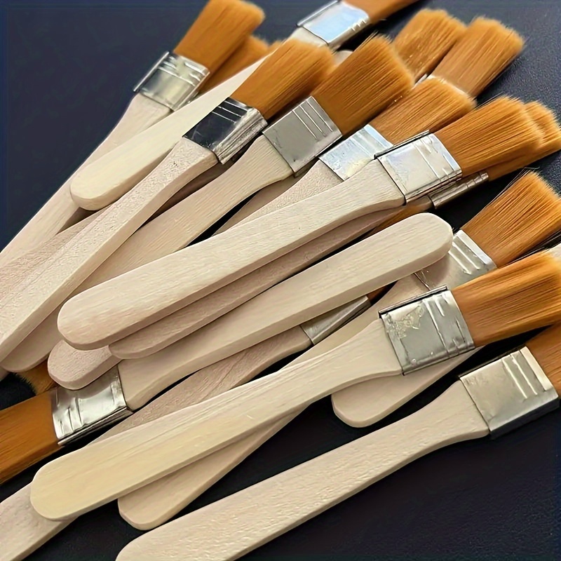10-teiliger Pinsel mit Holzgri – Woodworking Oil Bewertung und Preis
